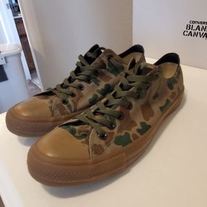 Custom Blank Canvas Converse Low Men Size 11.5